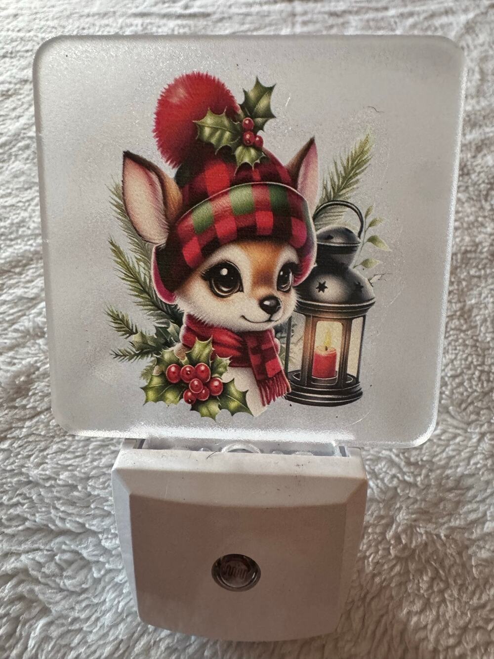 Christmas deer nightlight
